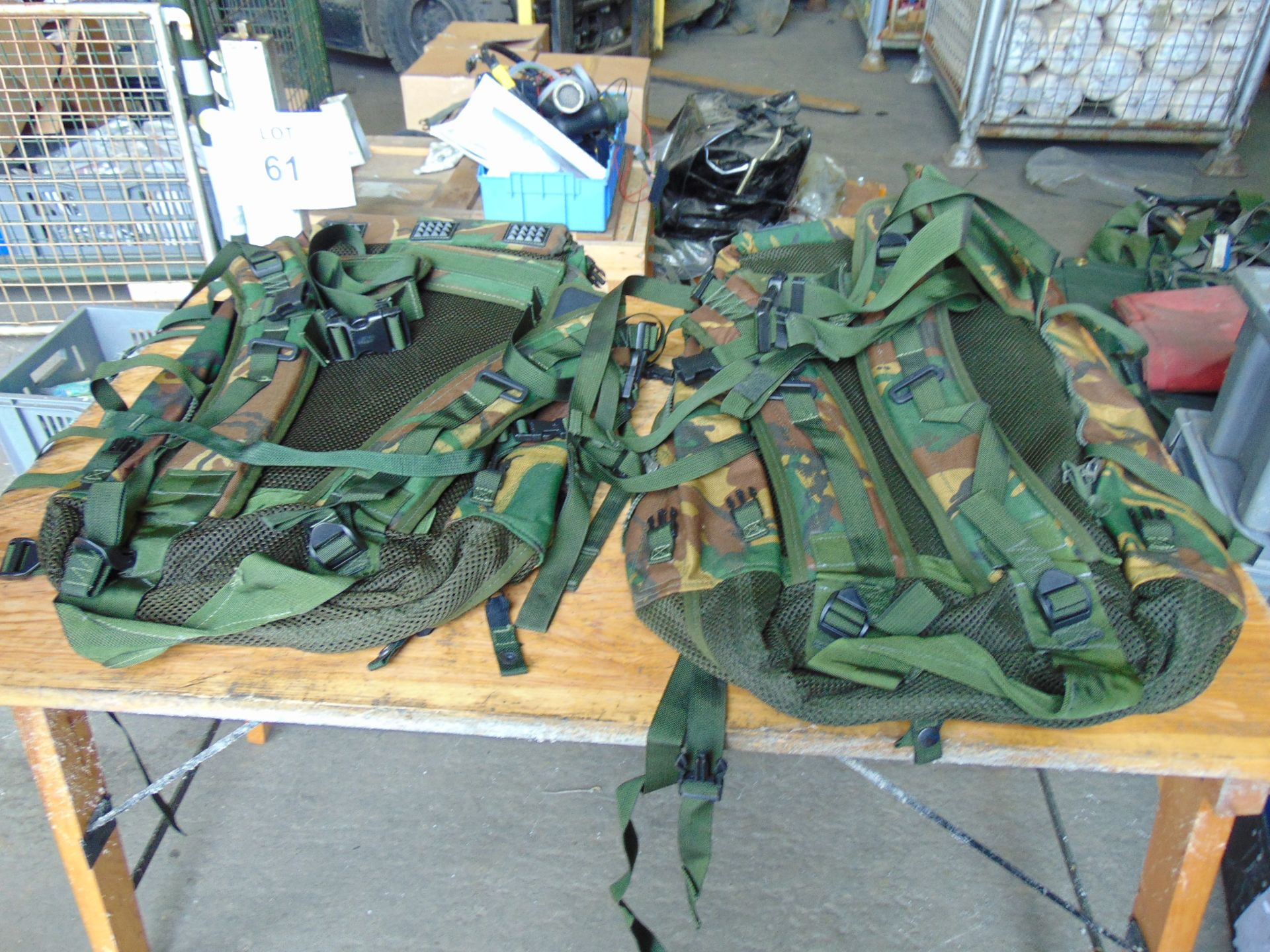 2 x New Unissued British Army DPM Rucksacks c/w Straps - Image 2 of 5