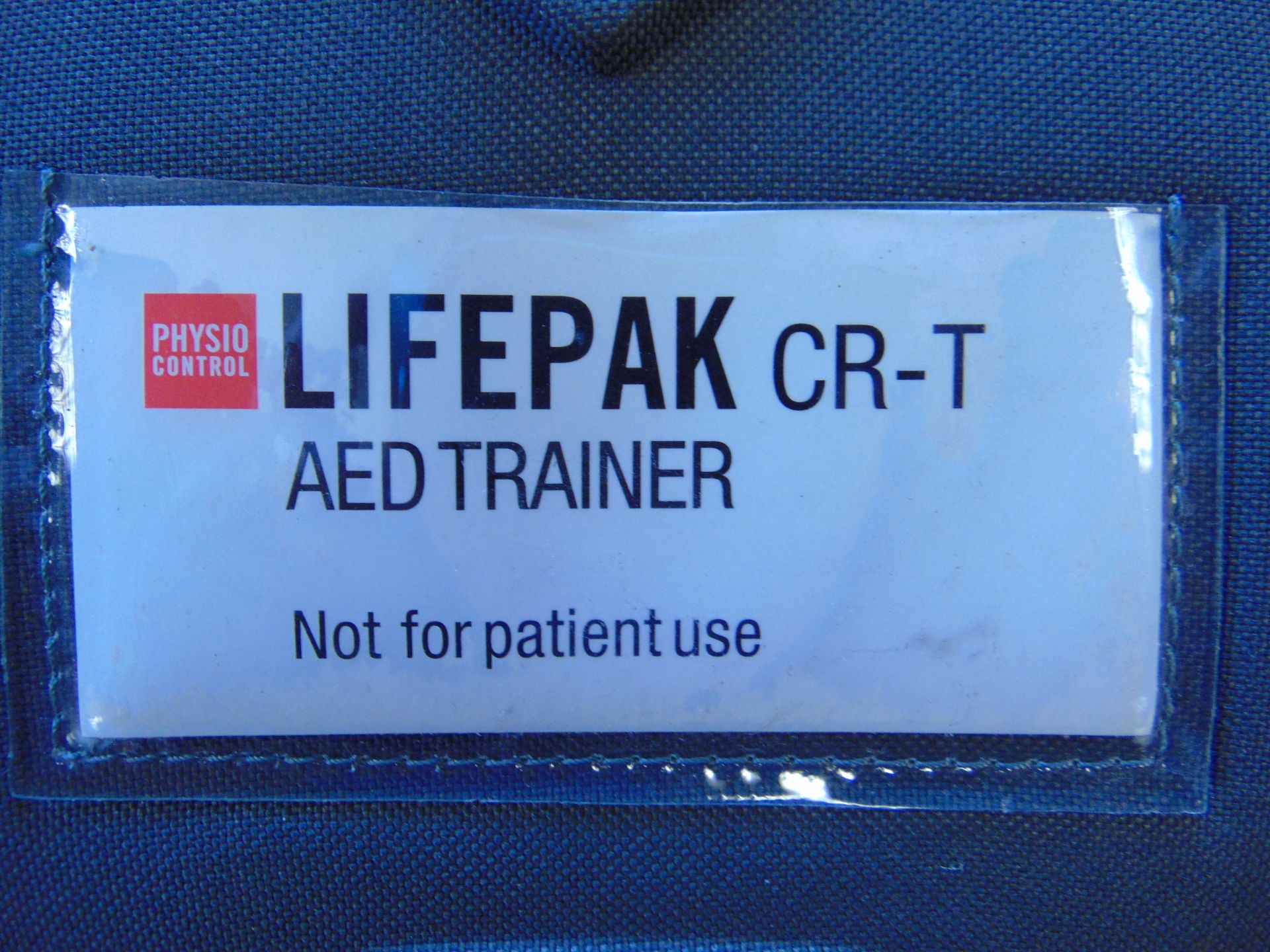 2 x Physio Controls Lifepak CR-T Defibrillator AED Trainer Unit in Carry Case - Image 4 of 4