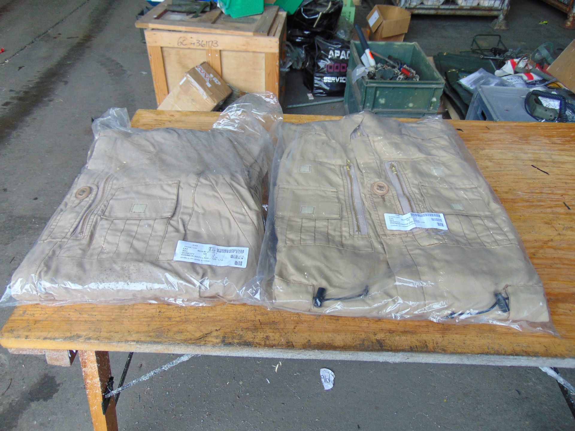 2 x New Unissued AFV Crew mans Coverall in Original Packing - Bild 4 aus 7