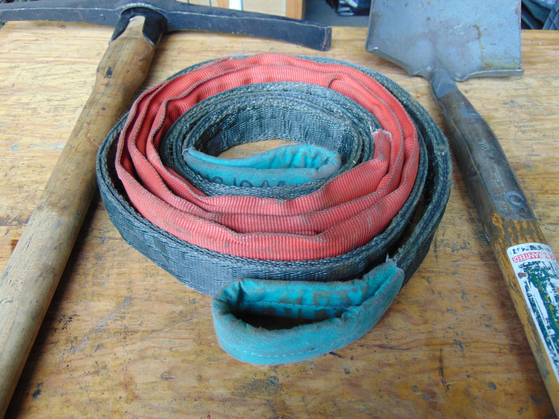 1 x Set of Land Rover Wilf etc Pioneer Tools inc Tow Rope - Image 2 of 6