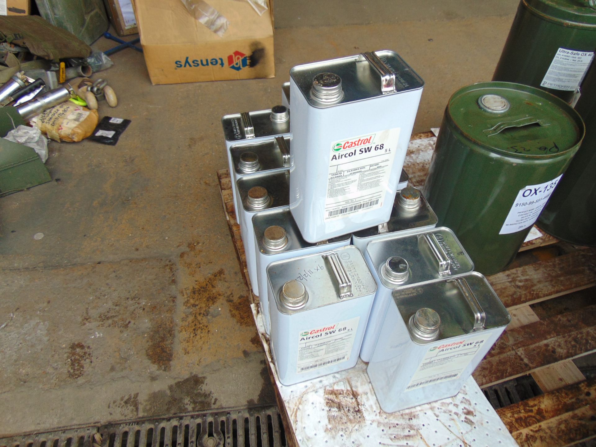 13 x 5 Litre Cans Castrol Air Col SW68 (OX135) Synthetic Refrigeration Compressor Lubricants' - Image 3 of 5