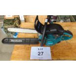 MAKITA DCS 5030 50CC Chainsaw c/w Chain Guard from MoD.