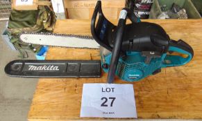 MAKITA DCS 5030 50CC Chainsaw c/w Chain Guard from MoD.