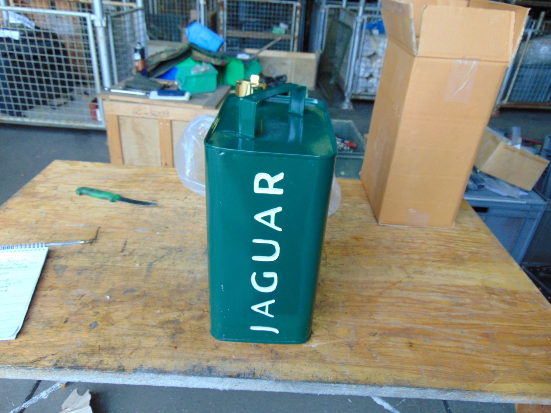 New Unissued Jaguar 1 Gall Fuel/Oil Can with Grass Cap - Image 3 of 5