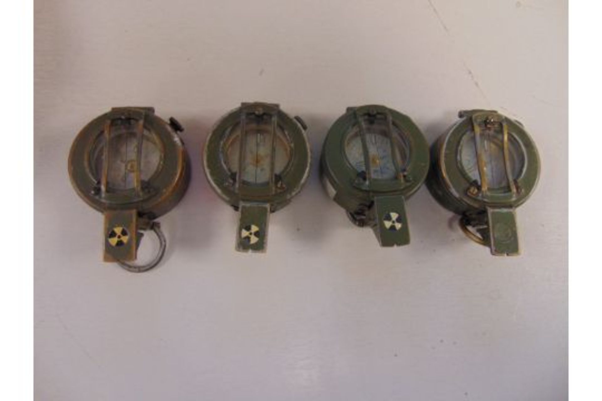 4 x Stanley London British Army Prismatic Compass in Mils, Nato Marked - Image 3 of 3