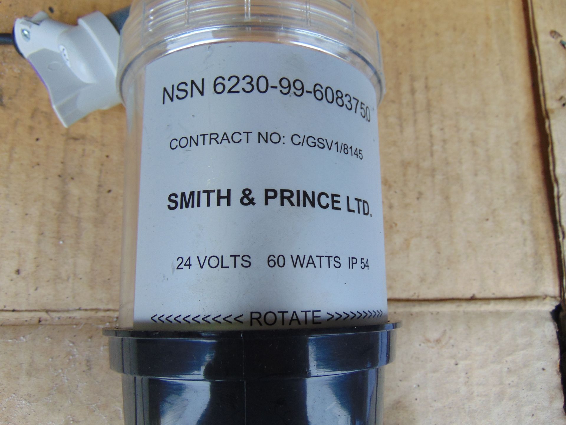 New Unissued Smith and Prince 24v Inspection Lamp - Bild 4 aus 5