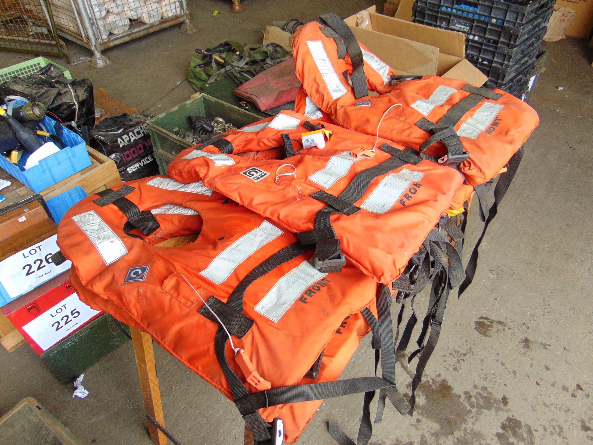 8 x Crew Saver Life Jackets - Image 2 of 5