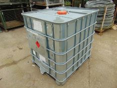 1 x Empty 1000 Litre IBC (Intermediate Bulk Container)