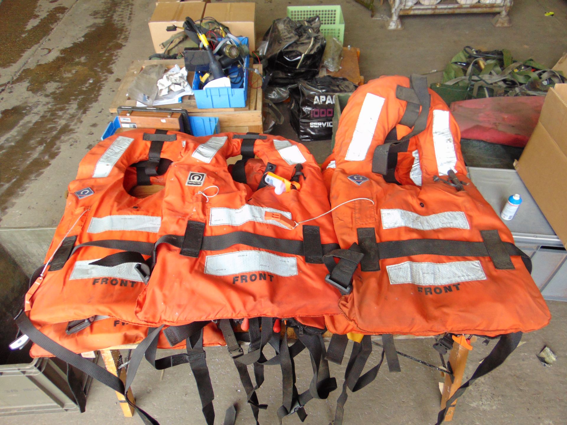 8 x Crew Saver Life Jackets