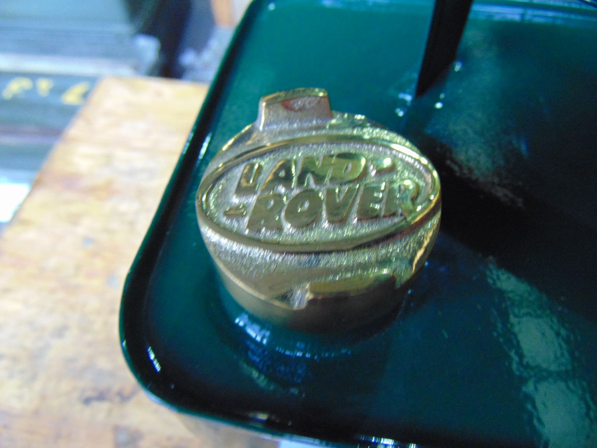 Land Rover 1 Gall Oil/Fuel with Brass Cap - Bild 2 aus 6