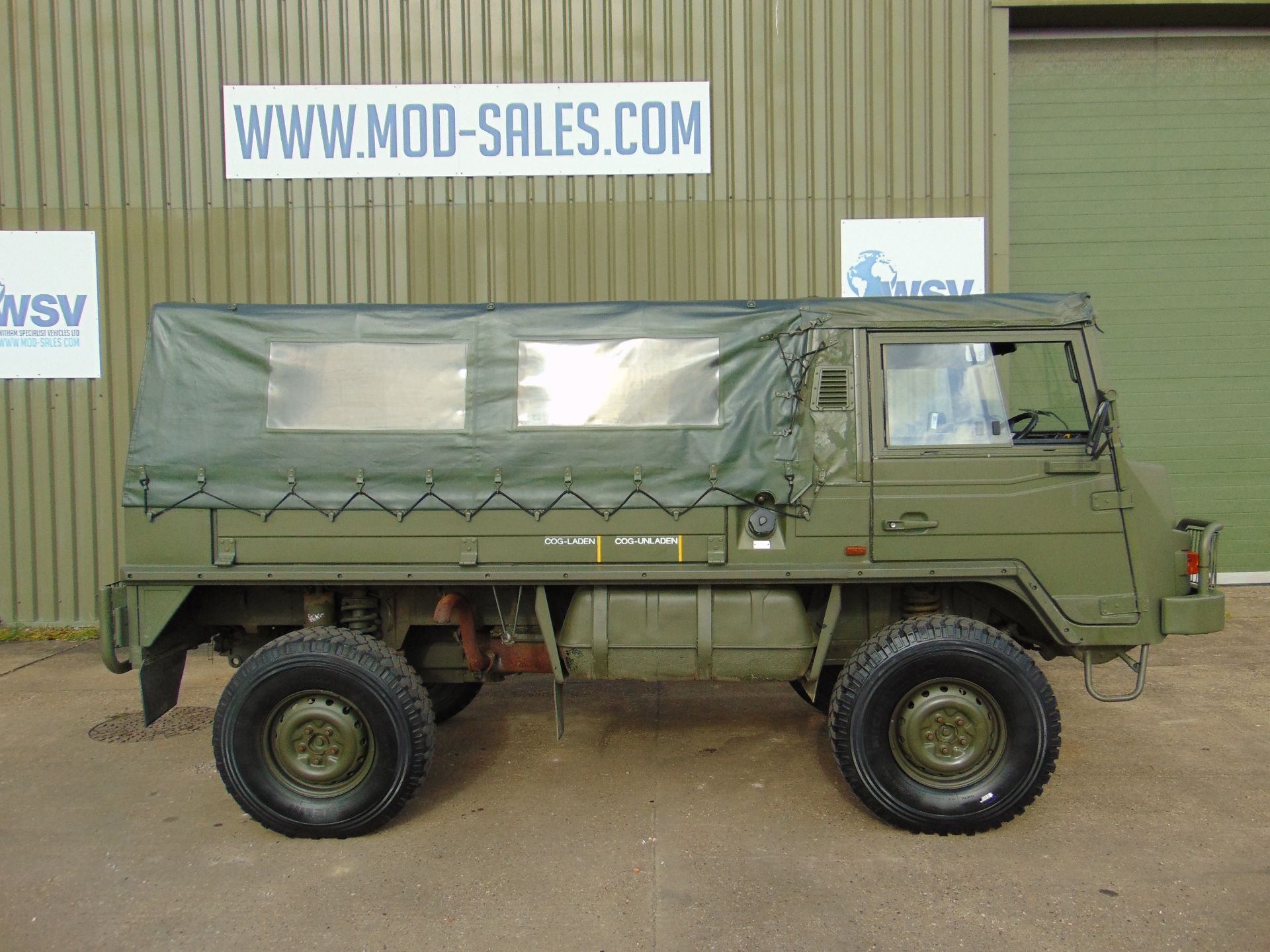 Pinzgauer 716 RHD soft top - only 7235 recorded miles! - Image 7 of 61