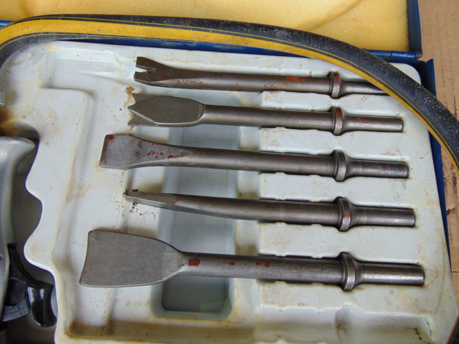 Desoutter Universal Air Chisel Kit from UK Fire Service Workshop in Case with Accessories - Image 3 of 8