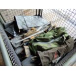 1 x Stillage Ground Sheets, Tool Rolls, Bags, Tent Pols, Pegs etc