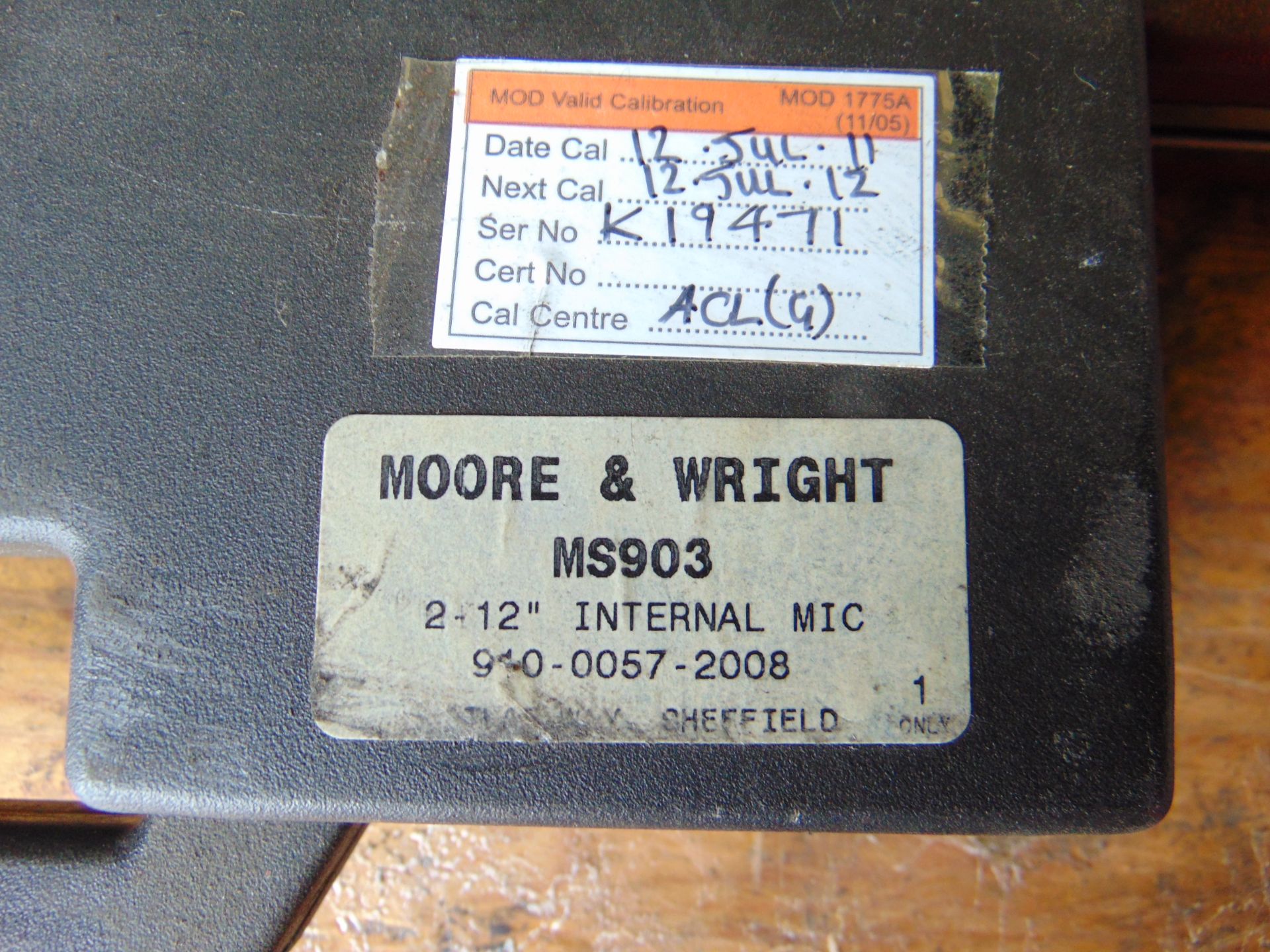 2 x Internal Micrometres - Moore & Wright & Starrett - Bild 5 aus 7