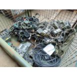 1 x Stillage of Clansman Radio Equipment Inc Headsets / Handsets, Transmitters, power boxes etc