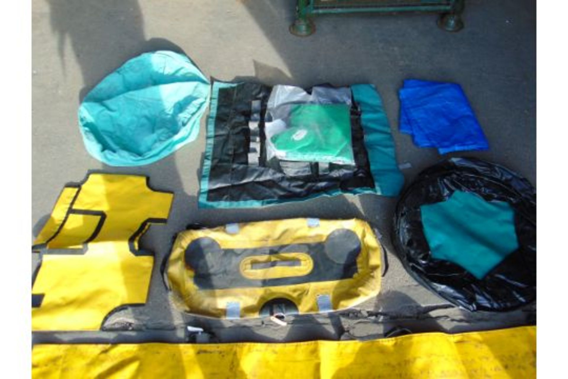 Assortment of Various Sheets, Straps, Tarpaulin ect. - Image 4 of 5