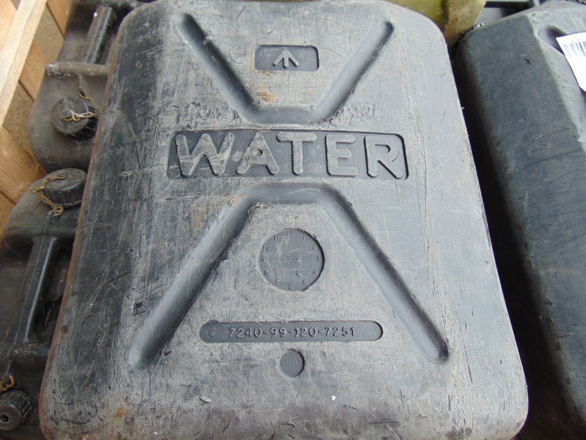 1 x Stillage of 18 x 5 Gall Water Jerry Cans with Caps (Stillage is Included) - Image 4 of 6