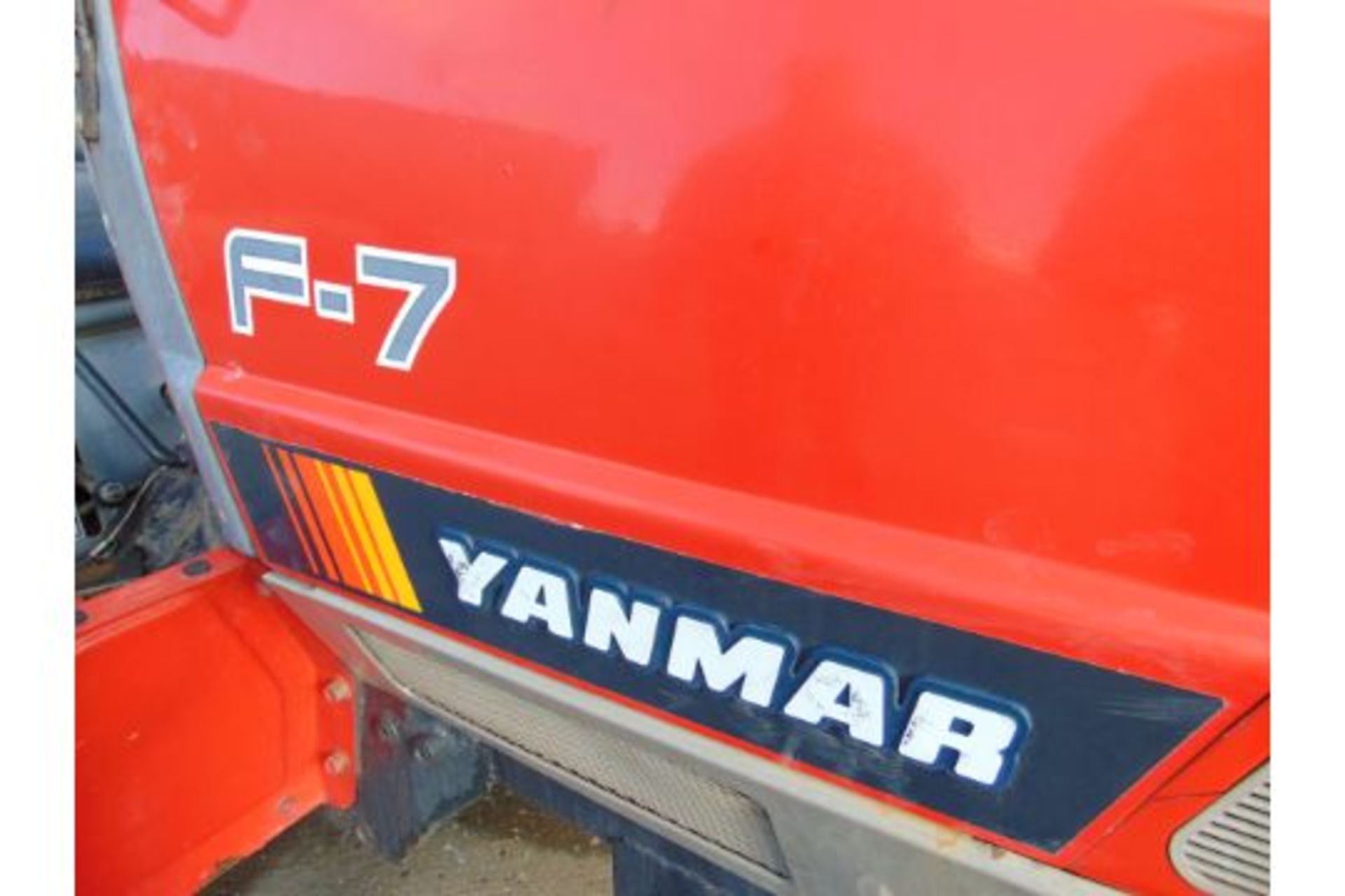 Yanmar F-7 4 x 4 Diesel Compact Tractor c/w RSA-1303 Rotorvator - Image 4 of 28