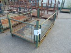 MOD Heavy Duty Stacking Steel Stillage Post Pallet