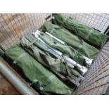 5 x British Army Camp Beds in Bags