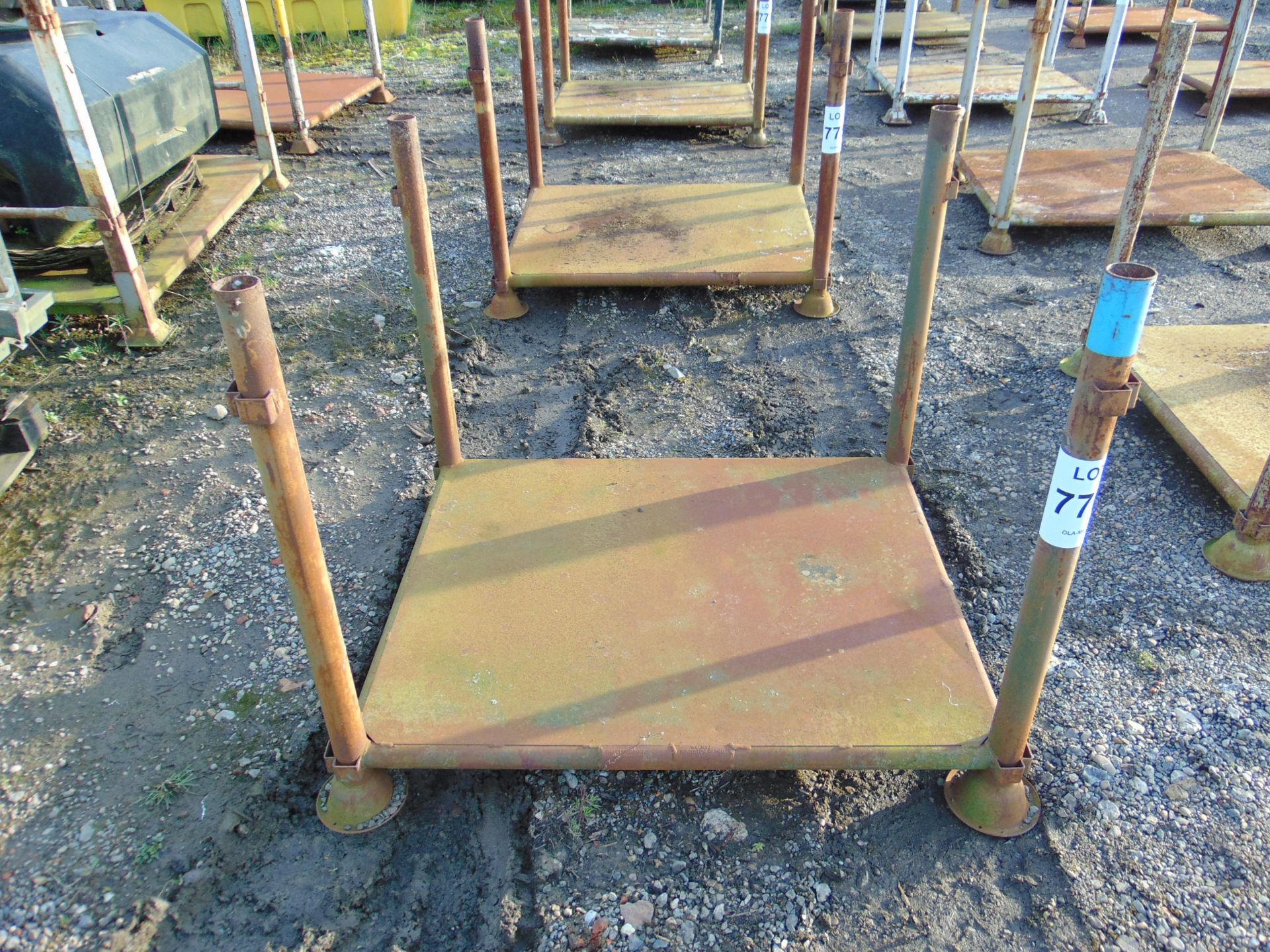 MOD STEEL STACKING POST STILLAGE