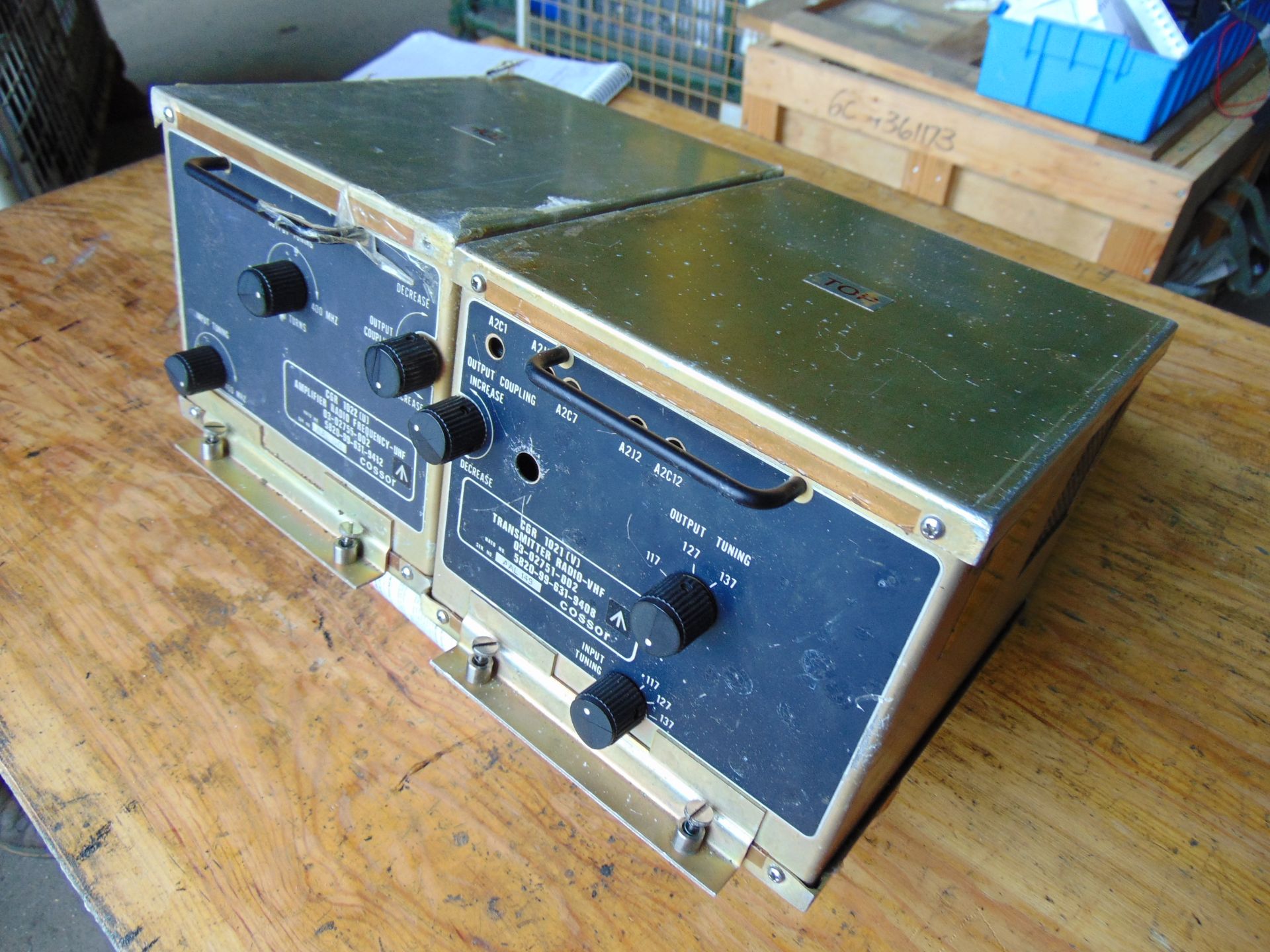 CGR 1021 Aircraft Transmitter Receiver and RF Amplifier - Image 4 of 4
