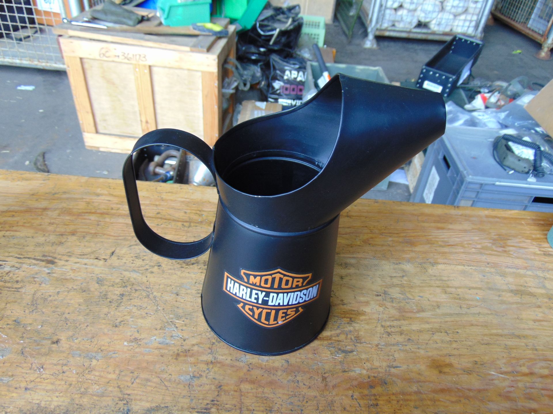 New Unused Harley Davidson Oil Filter Jug - Image 5 of 5