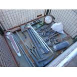 1 x Stillage Tools, Load Binders, Search Light Etc