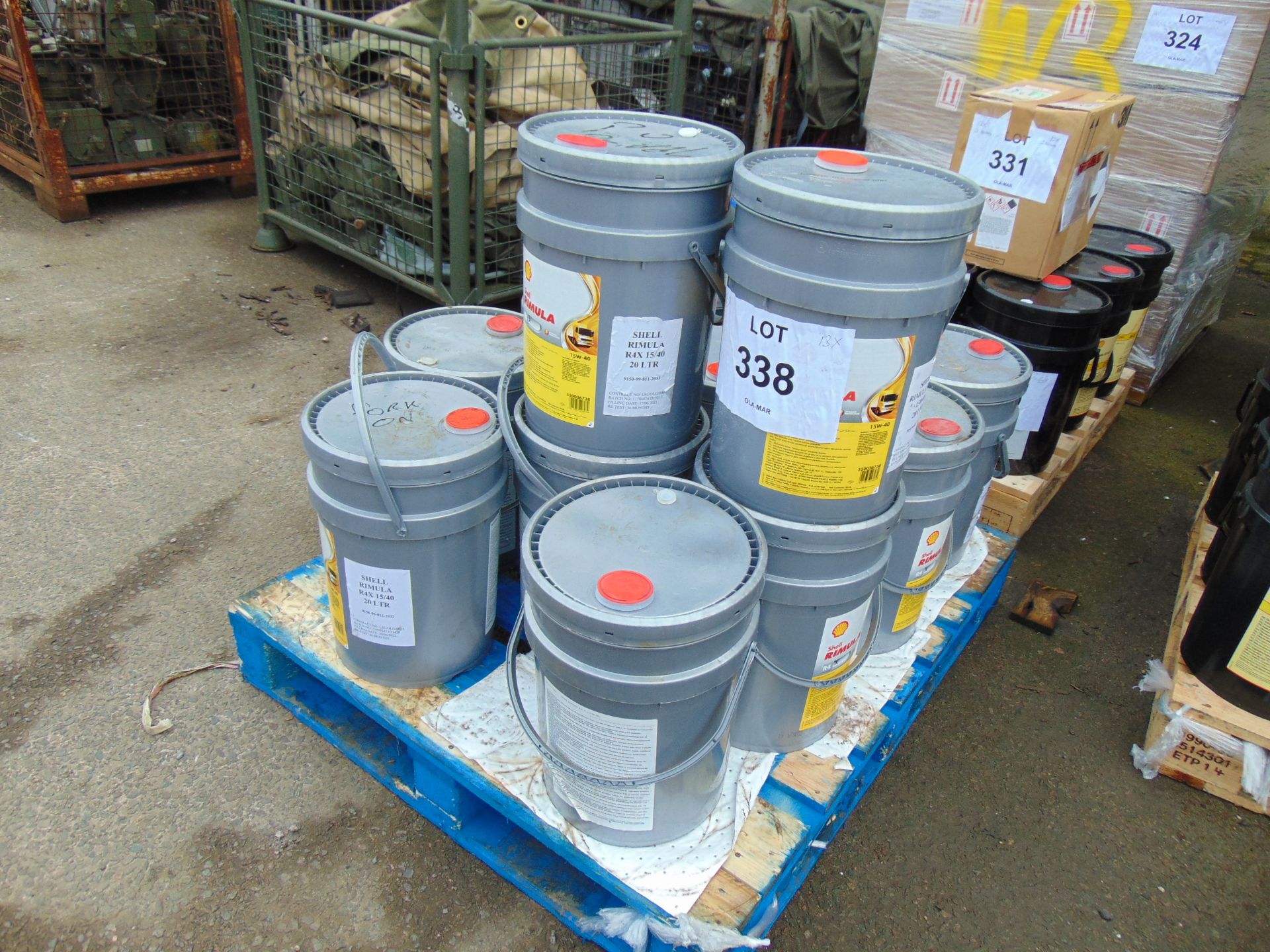 13 x 20 Litre Drums Shell Rimula R4 X, Shell Rimula R4X 15w40 Synthetic Motor OIL - Image 4 of 5