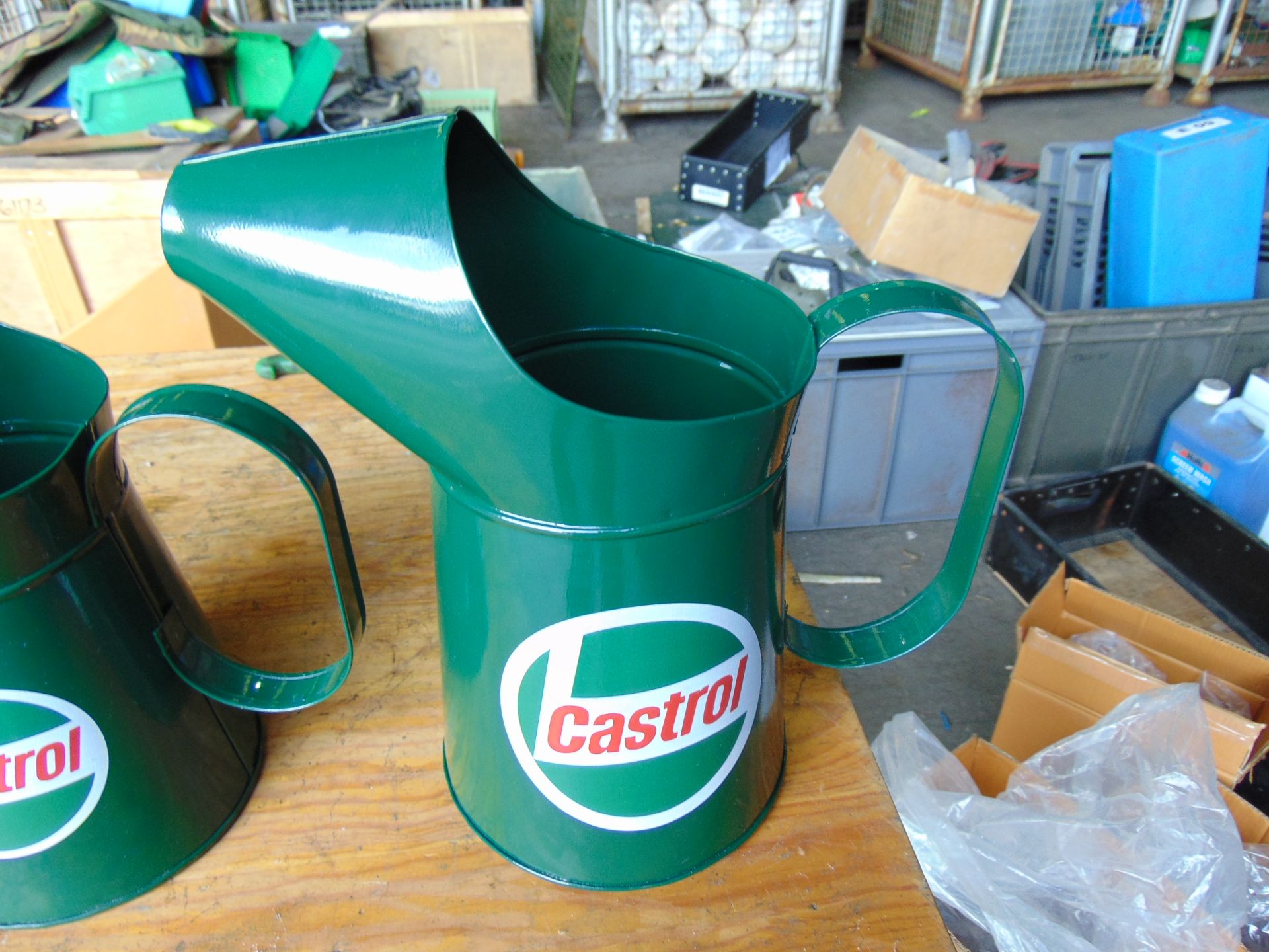 Set of 5 New Unissued Castrol Oil Jugs - Image 7 of 10