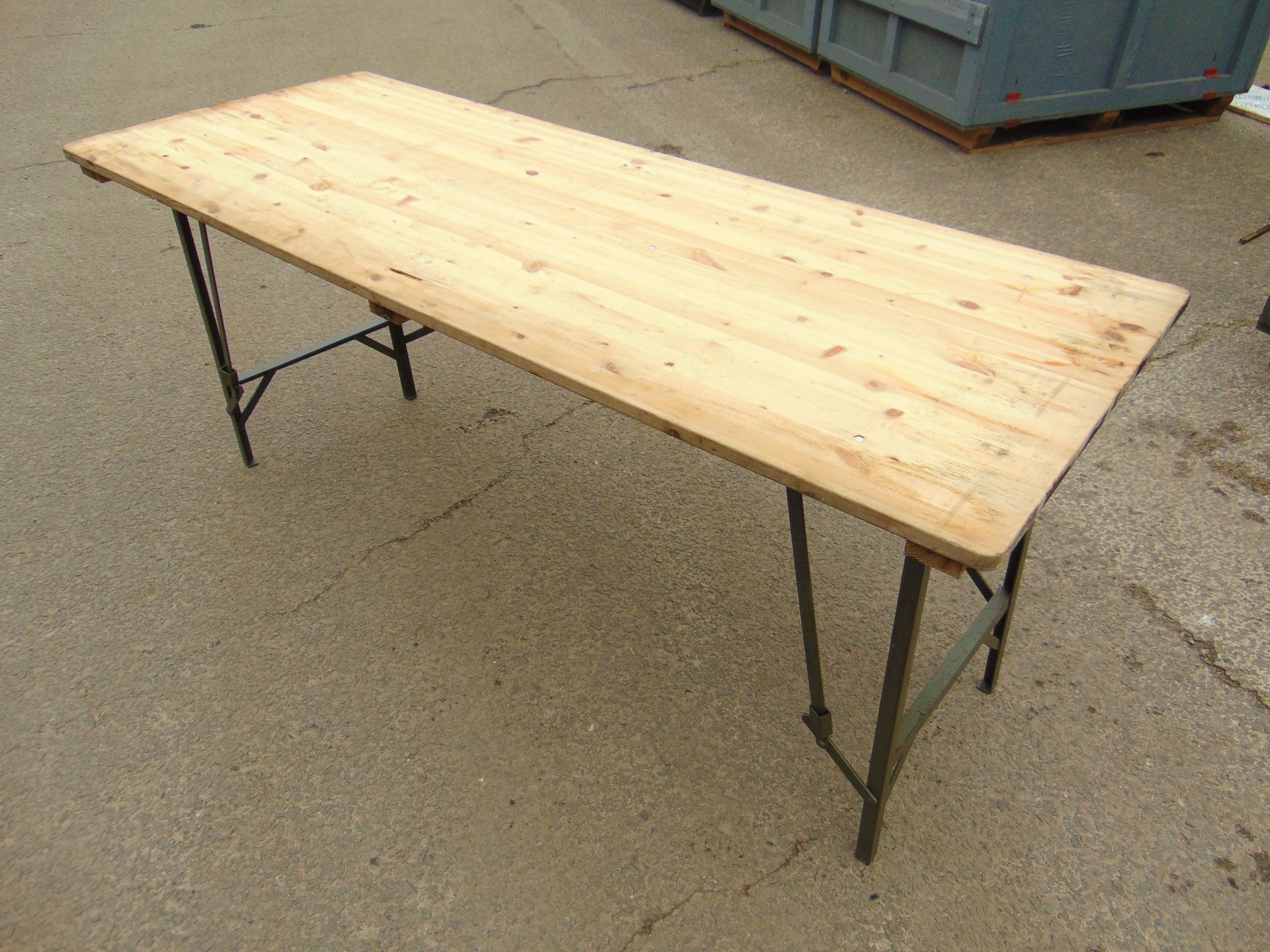 1 x Standard British Army 6ft Table