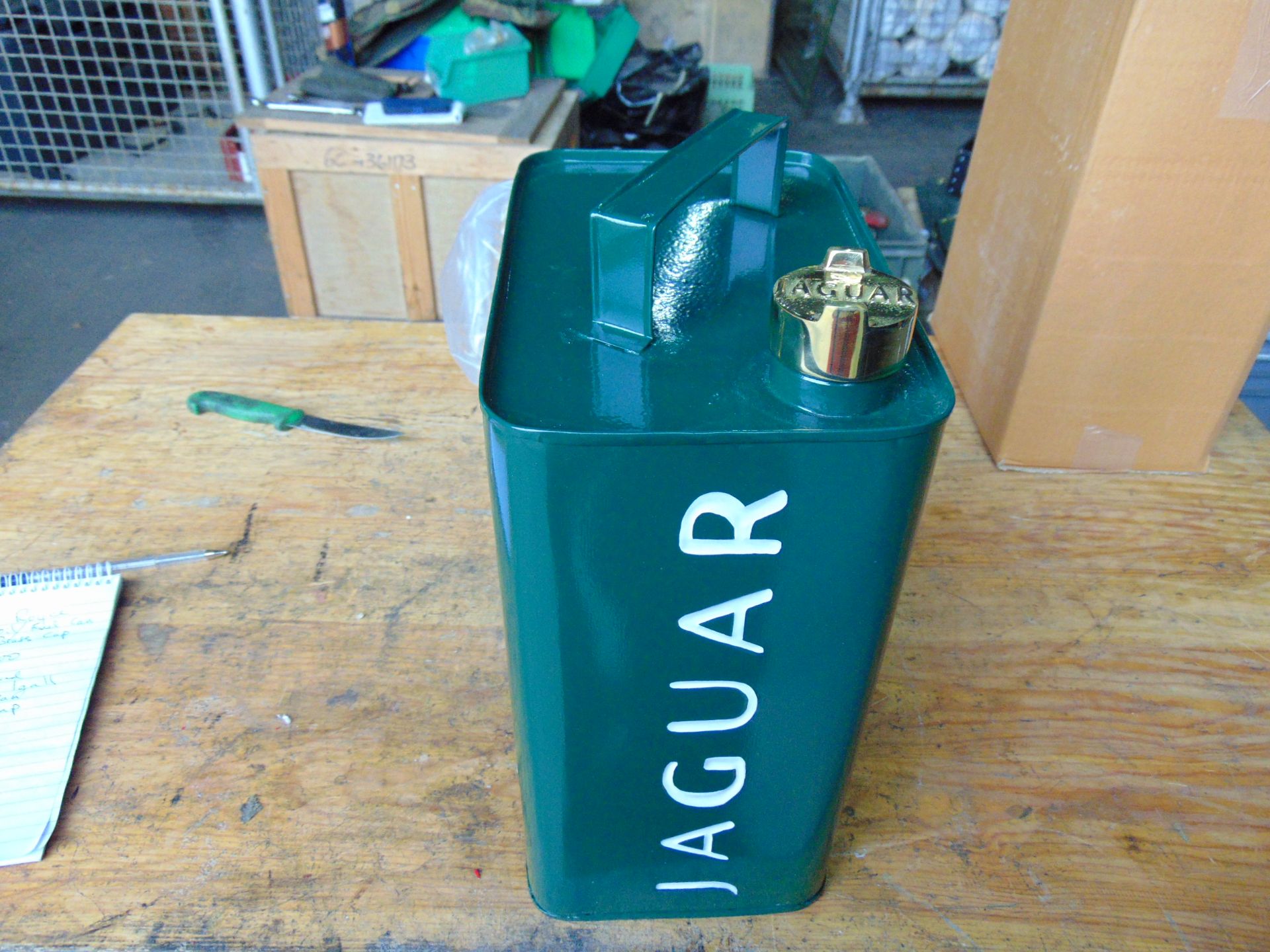 New Unissued Jaguar 1 Gall Fuel/Oil Can with Grass Cap - Image 5 of 5