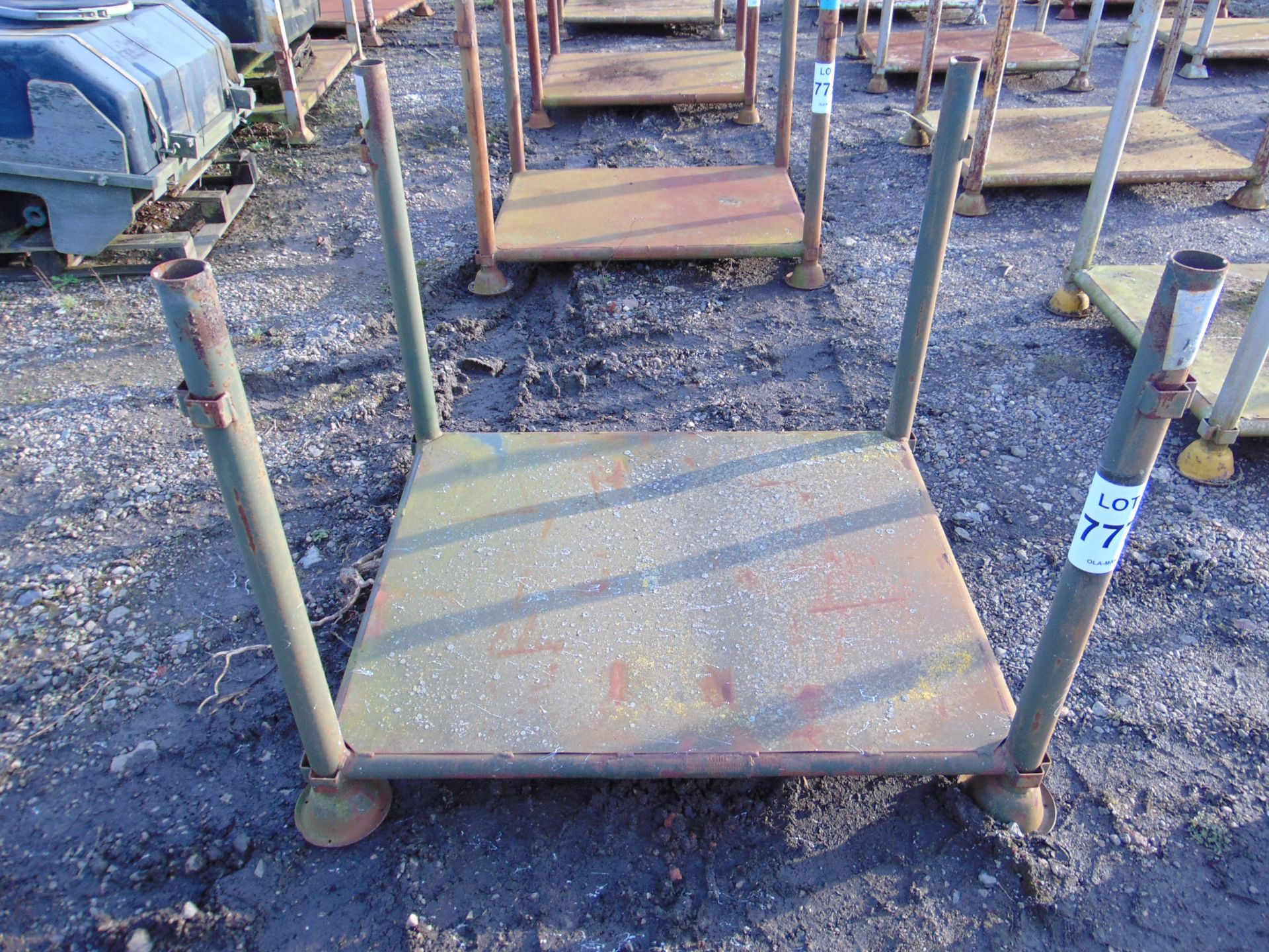 MOD STEEL STACKING POST STILLAGE