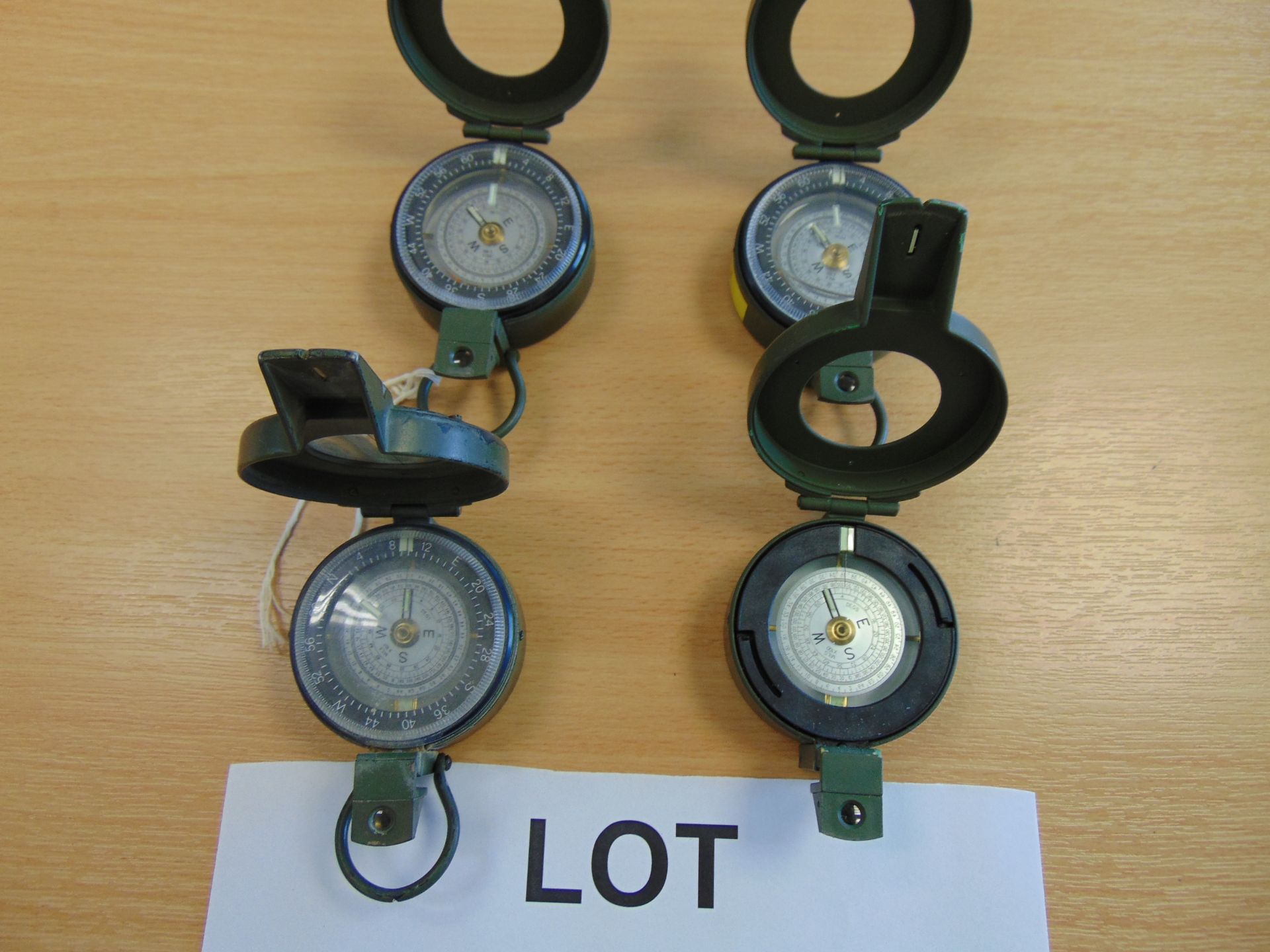 4 x M88 Francis Barker British Army Prismatic Compass - Image 3 of 4