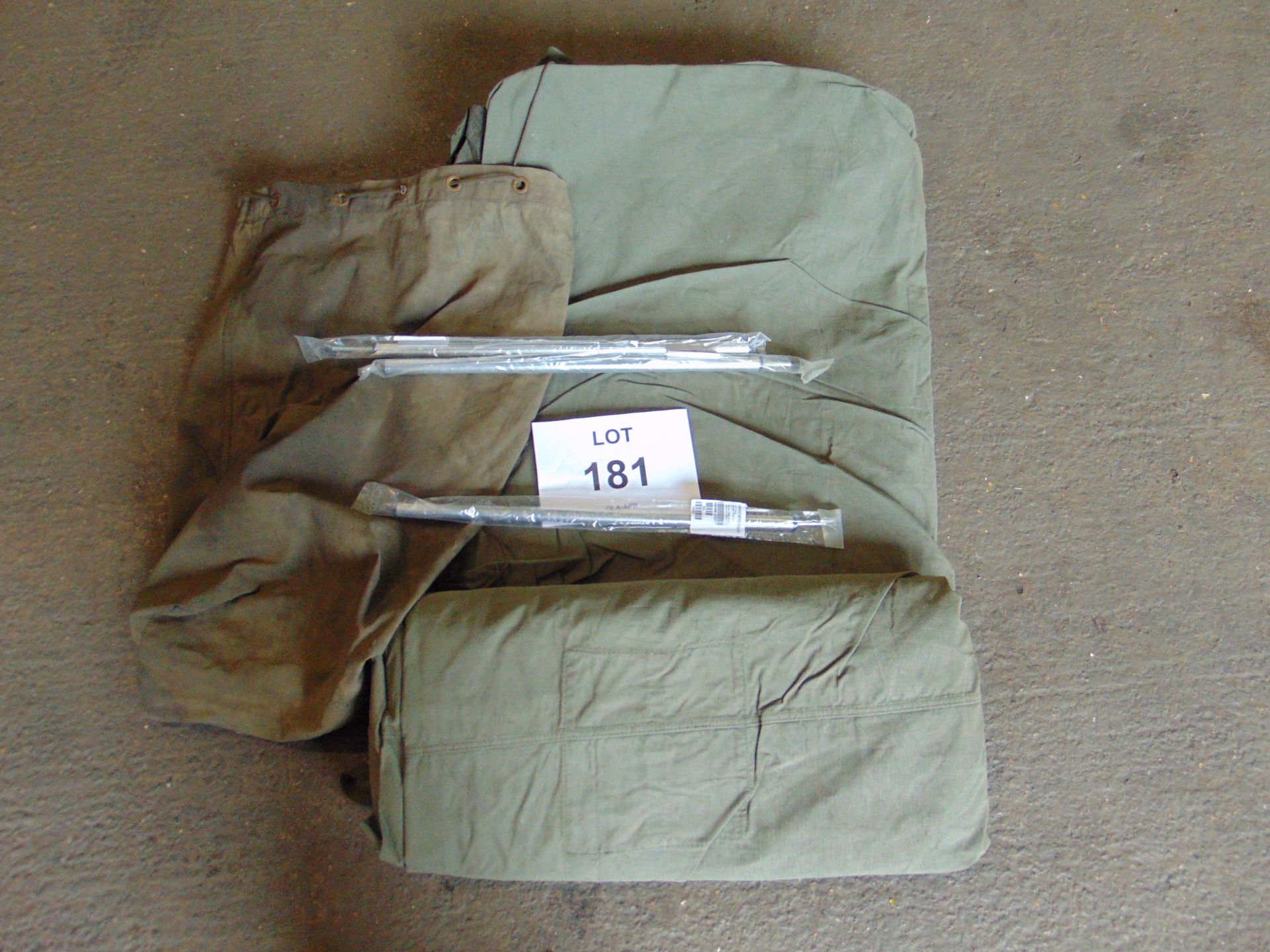 1 x CVRT Side Tent c/w/ Poles in Bag