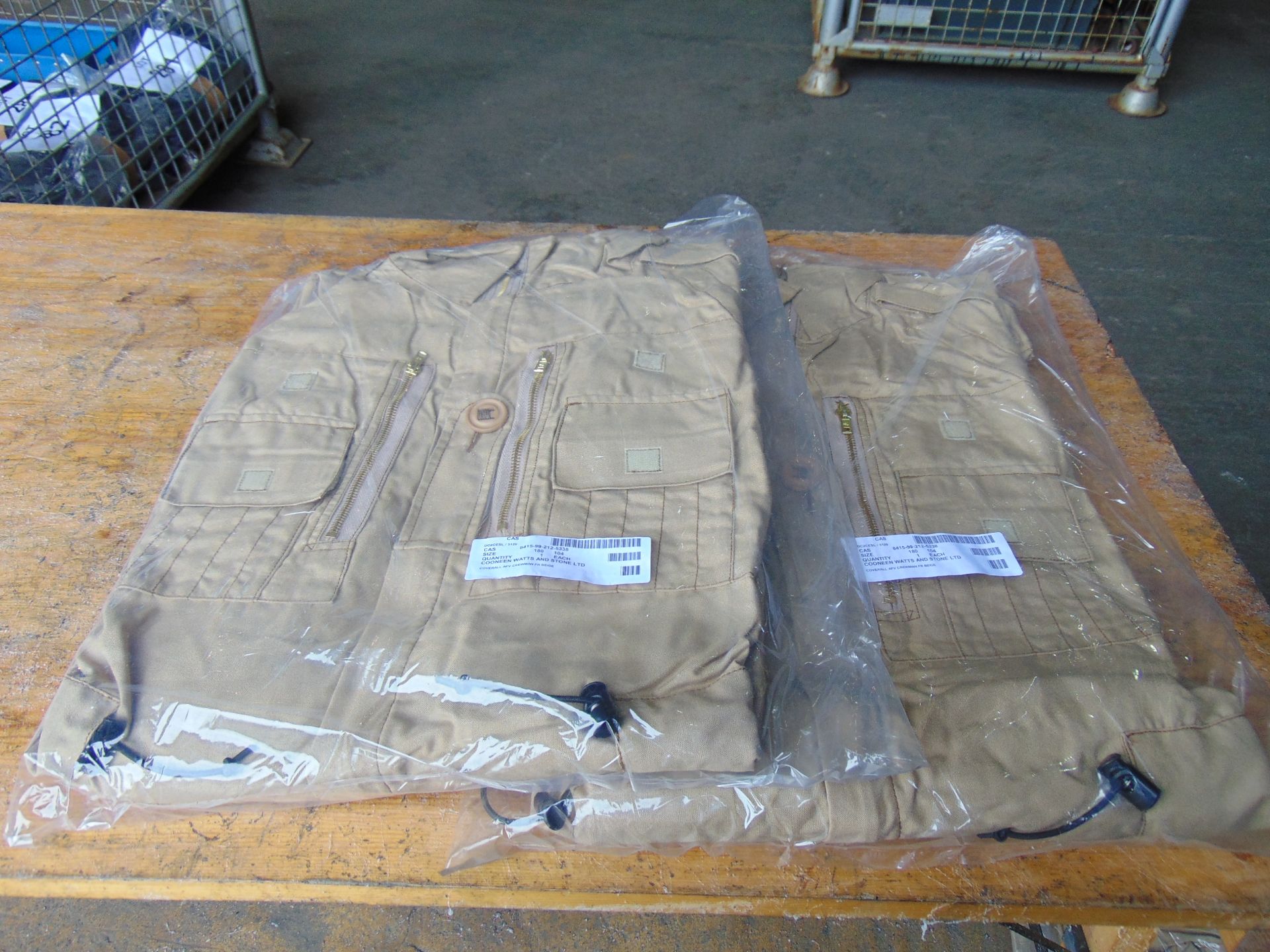 2 x New Unissued AFV Crew mans Coverall in Original Packing