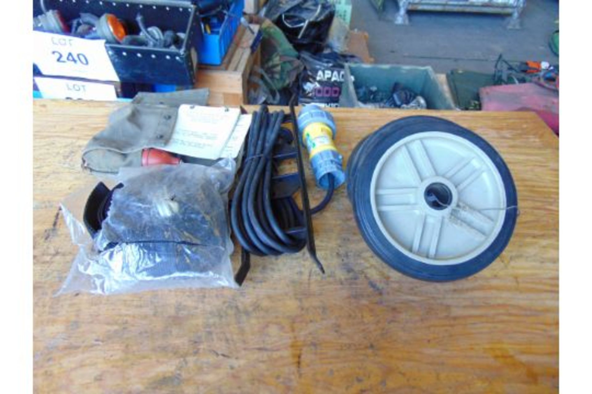 Wheels, Ext Lead, Straps, Chemical Agent Test Kit - Image 2 of 4
