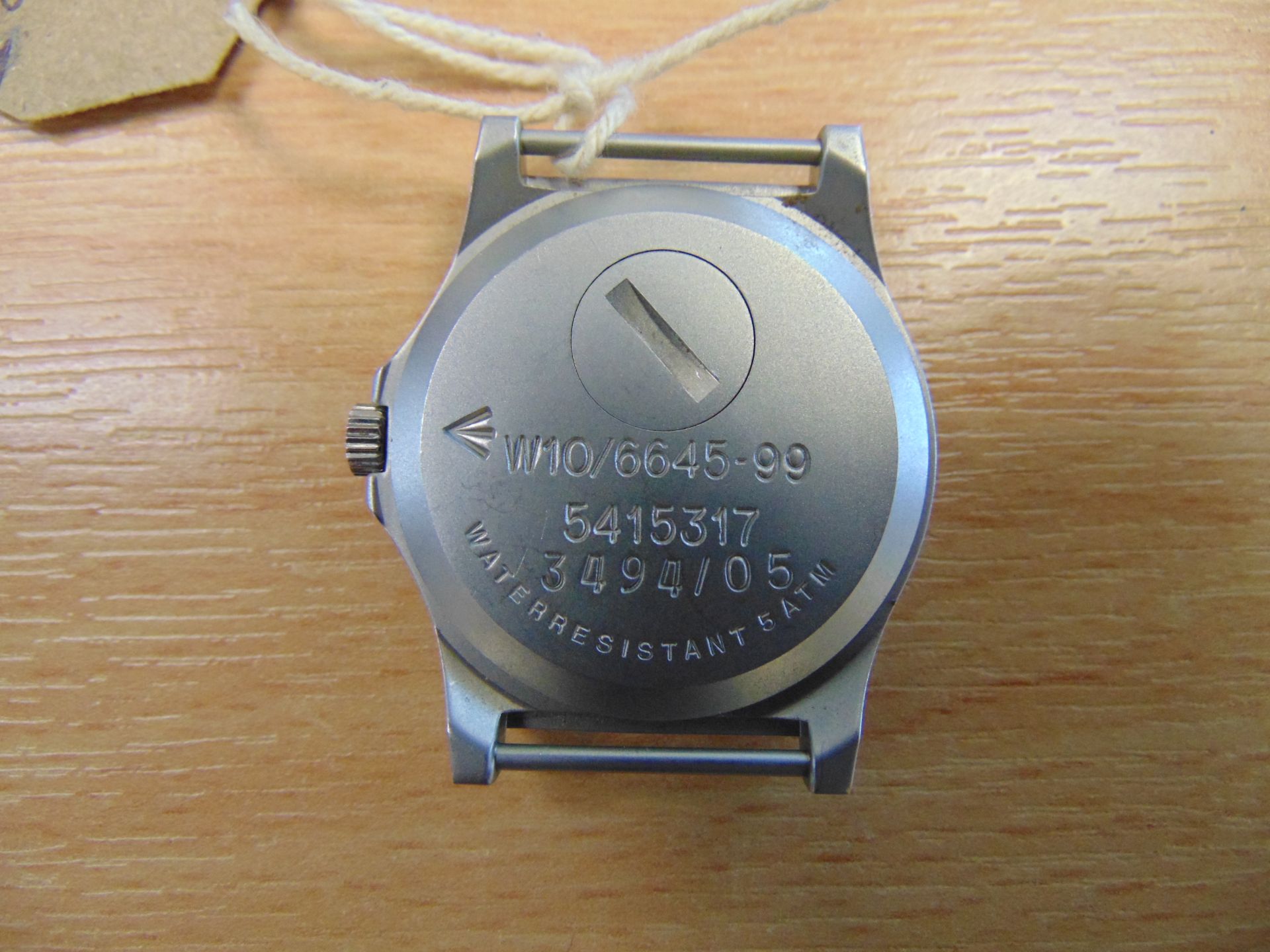 V Nice CWC W10 British Army Service Watch Water Proof to 5ATM Nato Marks, Date 2005, New Battery - Image 3 of 4