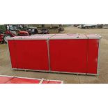Heavy Duty Storage Shelter W30 x L85 x H15ft