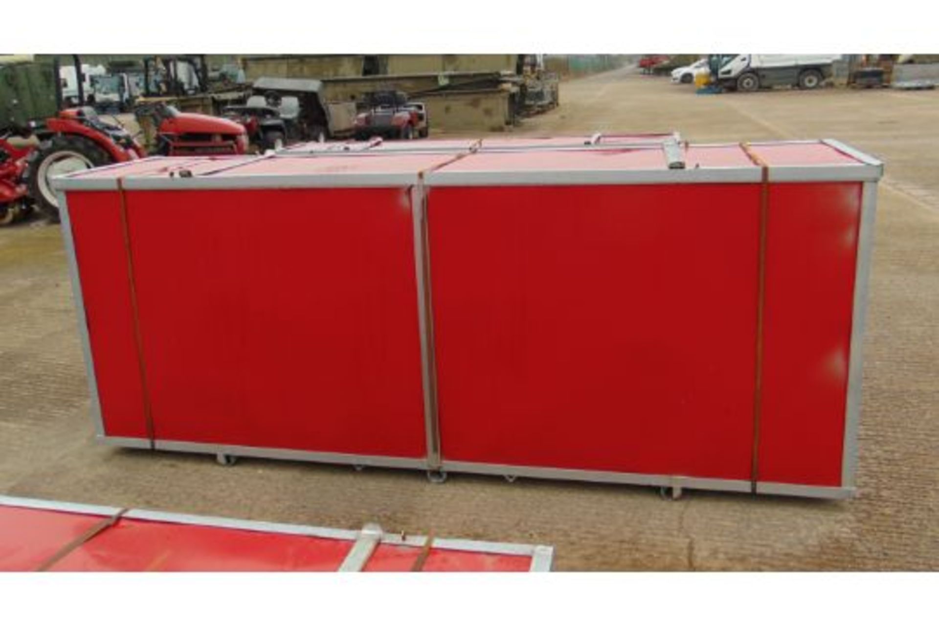 Heavy Duty Storage Shelter W30 x L85 x H15ft