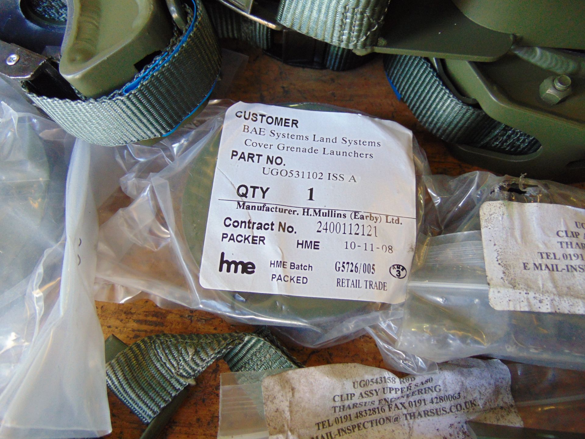 New Unissued WIMIK SA 80 Clips Launcher Covers, Stowage Straps, Barrel Clamps etc - Image 6 of 9