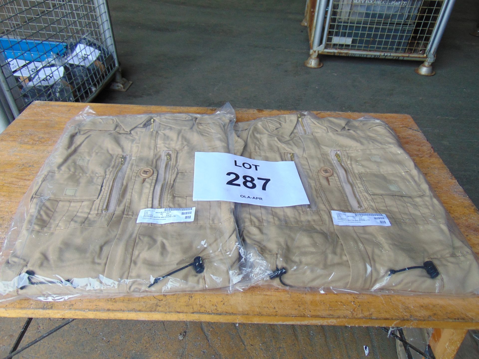 2 x New Unissued AFV Crew mans Coverall in Original Packing - Image 2 of 7