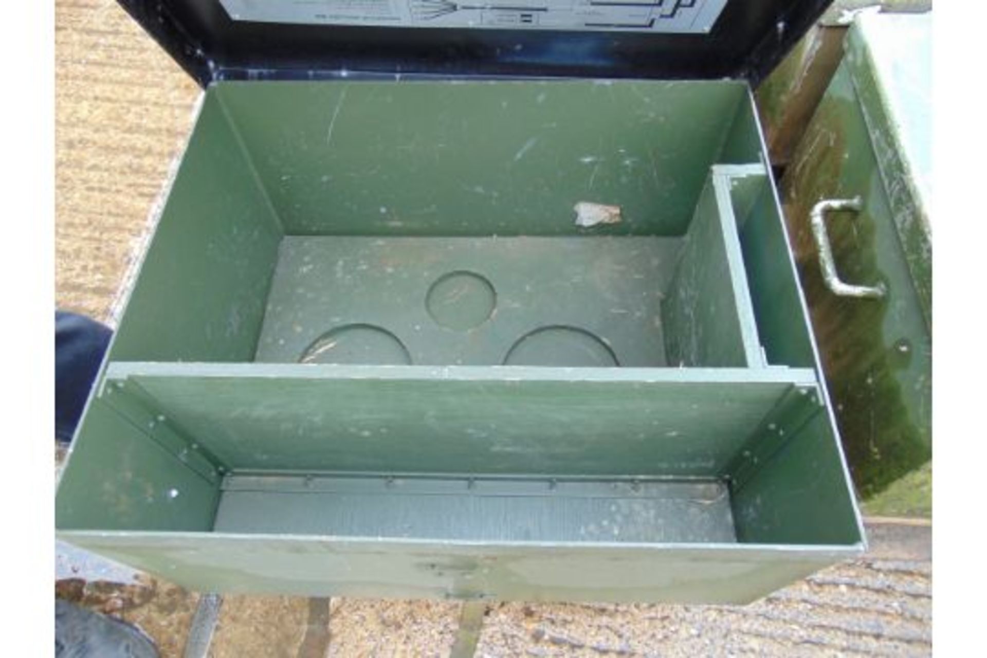 Aluminium Tool Box c/w Handles - Image 2 of 2