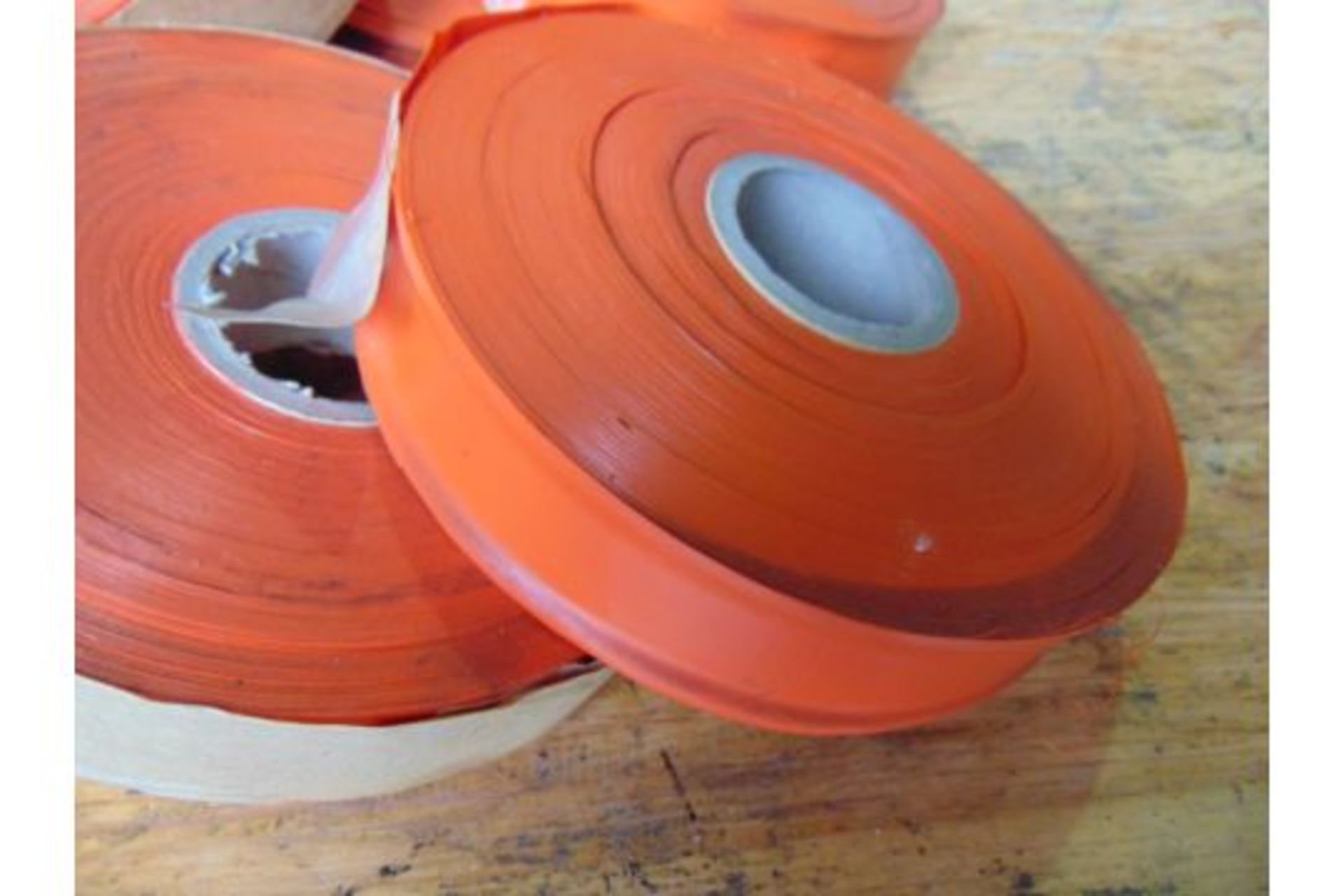 10 x Rolls of Orange Mine Tape - Image 2 of 4