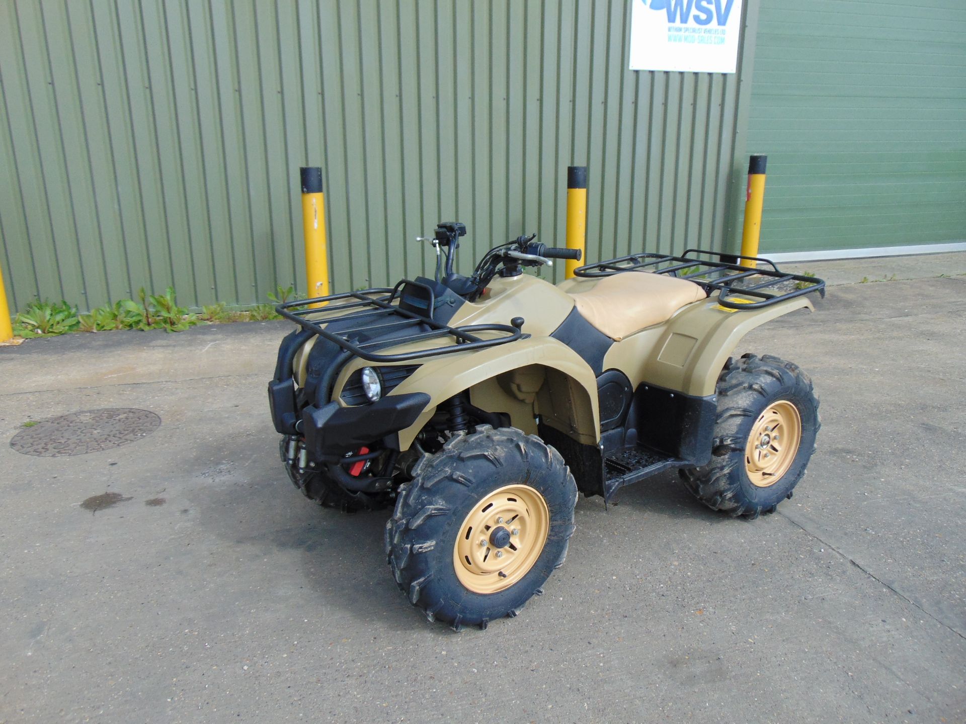 Yamaha Grizzly 450 4 x 4 ATV Quad Bike 584 hours only from MOD - Bild 2 aus 30