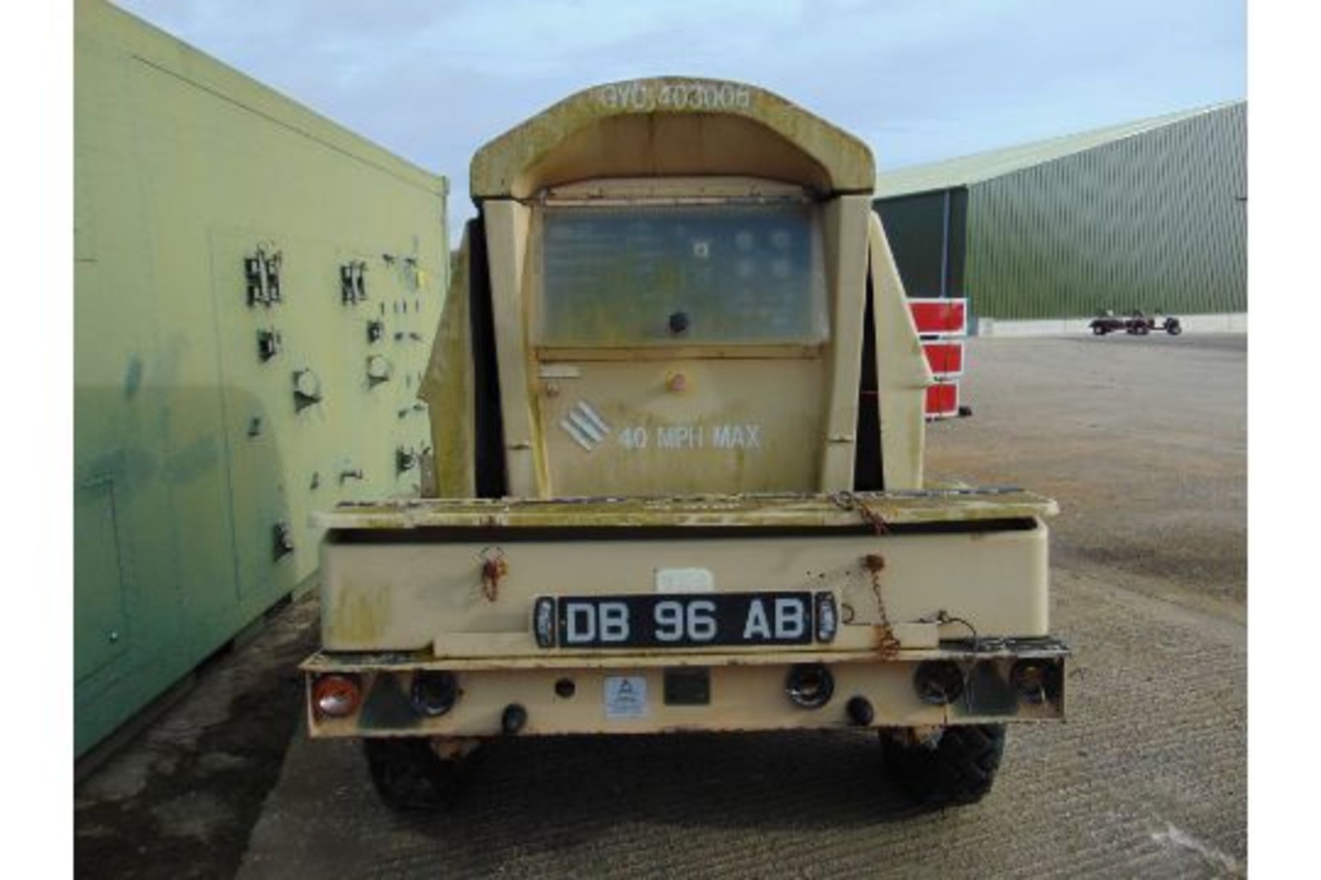 Lister 4 Cylinder Diesel 15 KVA Generator on Penman 2 Axle Trailer - Image 3 of 9