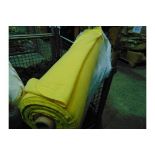 40m x 1m Roll of High Quality Yellow Duster New & Unissued