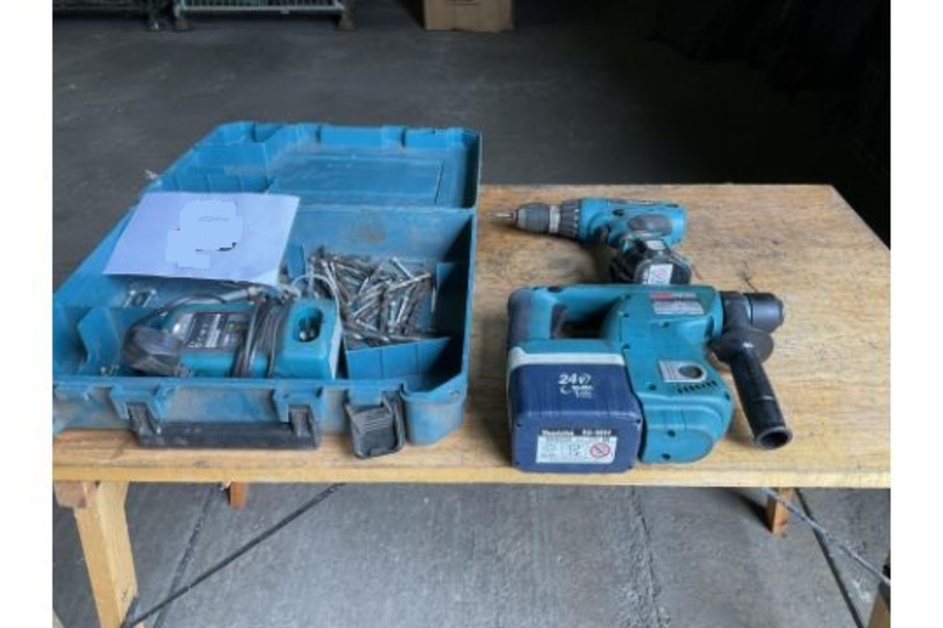 2X MAKITA DRILLS AND CASE