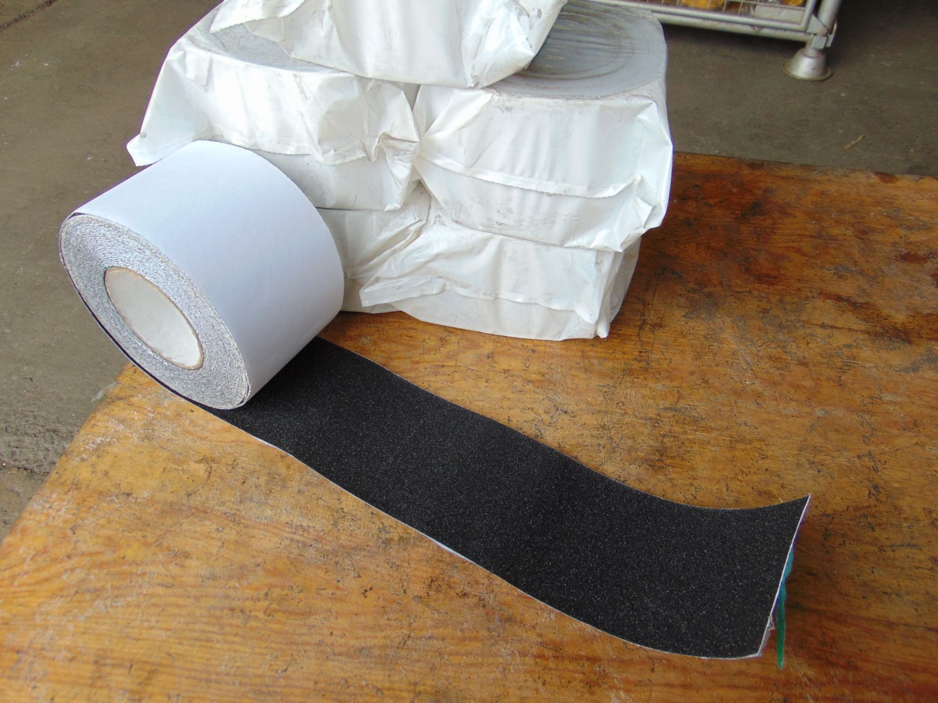 6 x New Rolls of Self Adhesive Walkway Grip Tape - Unopened in Original Packaging.MOD Stock - Image 3 of 4