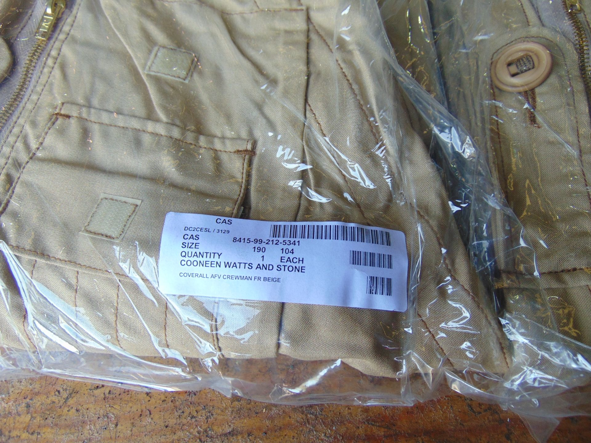 2 x New Unissued AFV Crew mans Coverall in Original Packing - Image 3 of 7